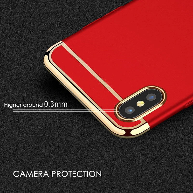 Ultra Thin Plating 3 IN 1 Shockproof Hard Case Cover For Huawei P Smart P20 Lite Mate 10 P10 Y5 2017 Honor 9 Capa |