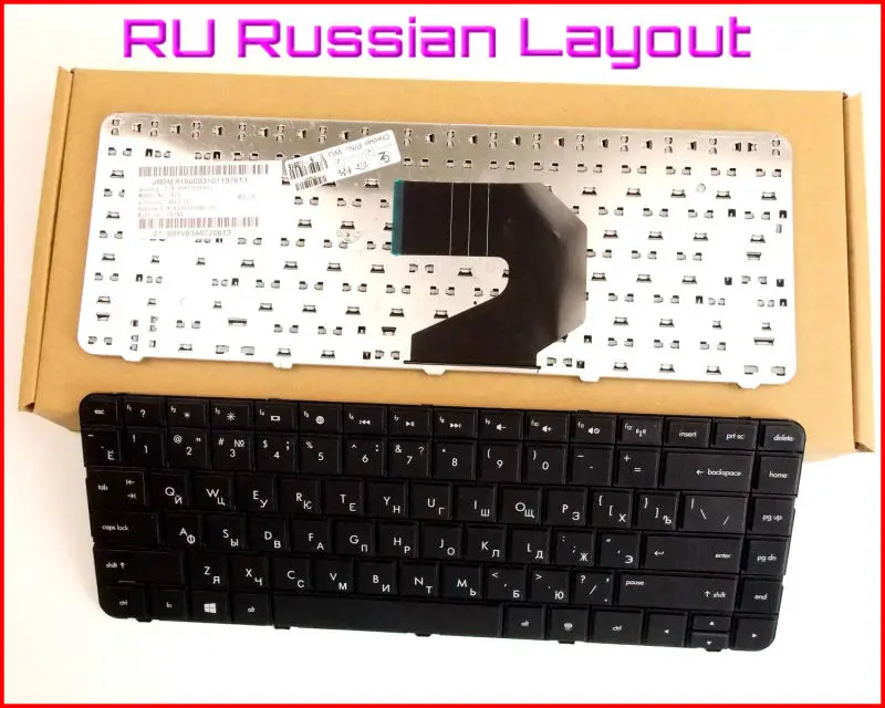 Новая клавиатура RU Русская версия для ноутбука HP 431 435 436 450 455 Q68C 635 655 650 630 636 CQ430 CQ431