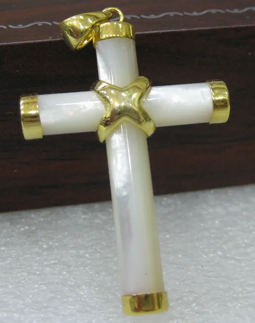 Новый черный синий белый зеленый каменный крест кулон ожерелье + цепочка