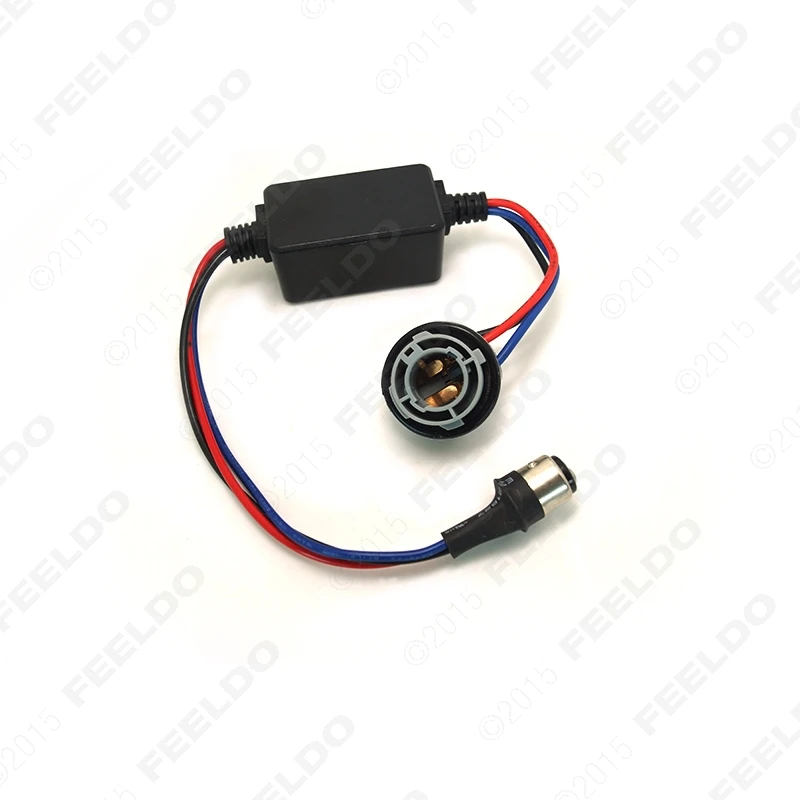 FEELDO DC12V 1157/BAY15d светодиодный предупреждающий декодер компенсатора нагрузочный