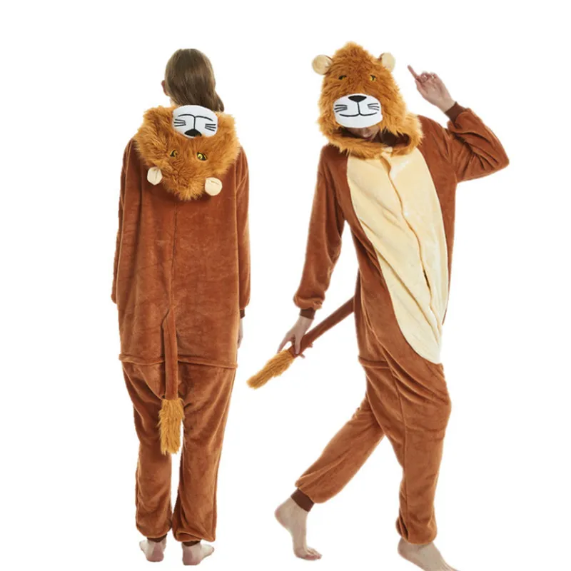 Оптовая продажа животных Kigurumi Золотой Рог Rainbow Unicorn новые зимние фланелевые onesie