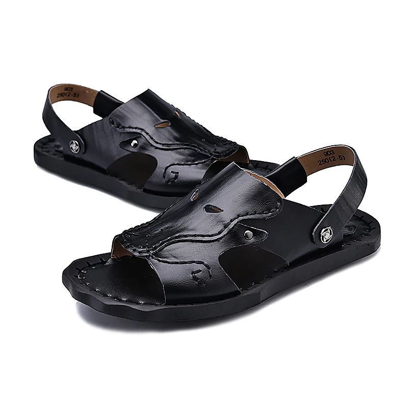 

Men's Sandals 2018 Men's Beach Summer Breathable Casual Men's Shoes Men's Slippers
