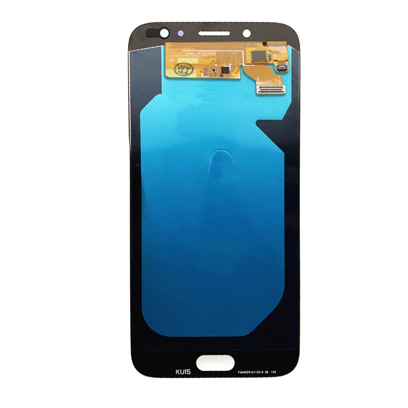AMOLED дисплей для SAMSUNG Galaxy J7 Pro J730 ЖК 2017 сенсорный экран дигитайзер J730F черный белый