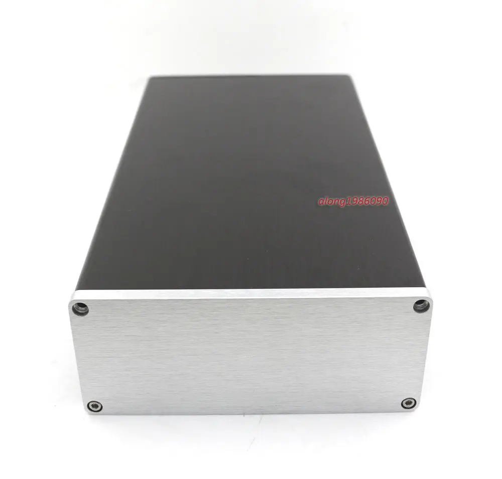 Алюминий Мощность Amp чехол для предусилителя усилитель БП DAC Box 130*55*250 мм|dac box|amp