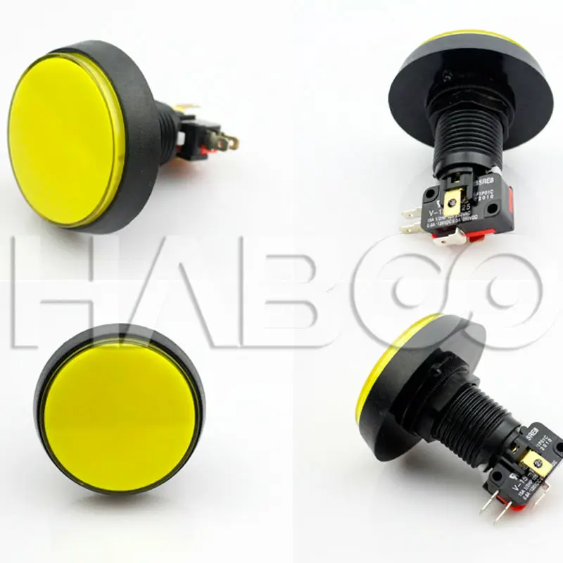1 шт. Бесплатная доставка 25 мм игровой кнопочный переключатель со светодиодной