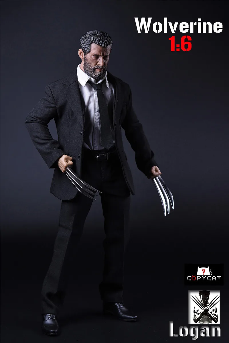 Модель 1/6 мужская одежда X Men костюм Росомаха Логан Набор фигурок для 12 дюймов экшн