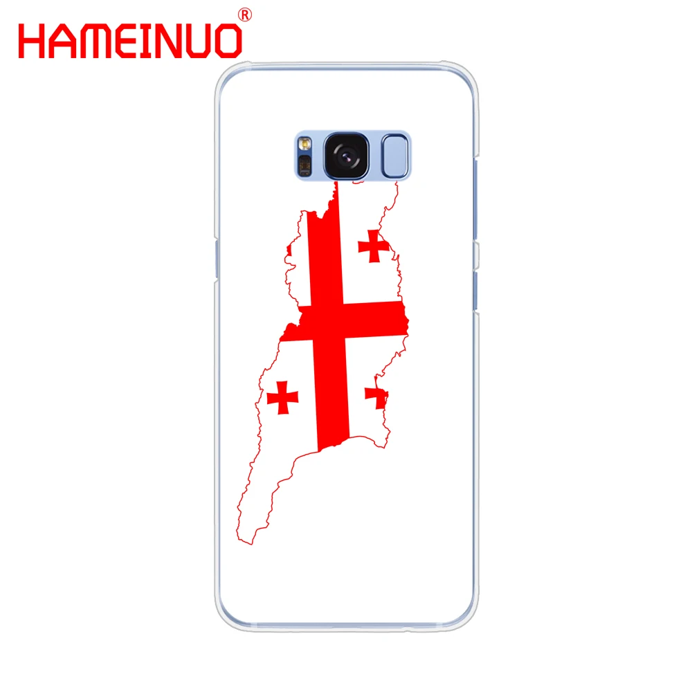 HAMEINUO грузинский Гранж флаг чехол для сотового телефона Samsung Galaxy S9 S7 edge PLUS S8 S6 S5 S4 S3