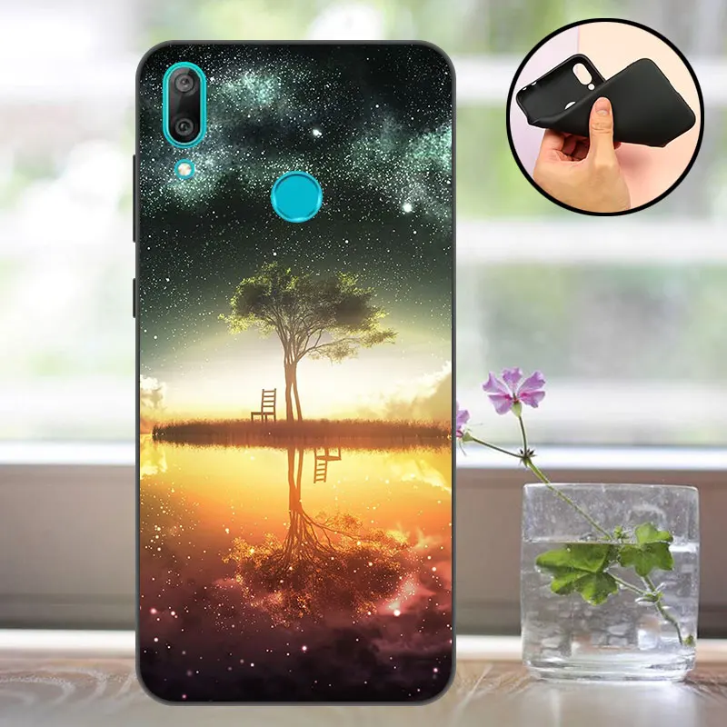 DYS СПС huawei Y7 Prime чехол Y7 чехол силикон цвет: черный матовый чехол для телефона для huawei Y7 Y7Prime y-7 ТПУ чехол - Цвет: DYS