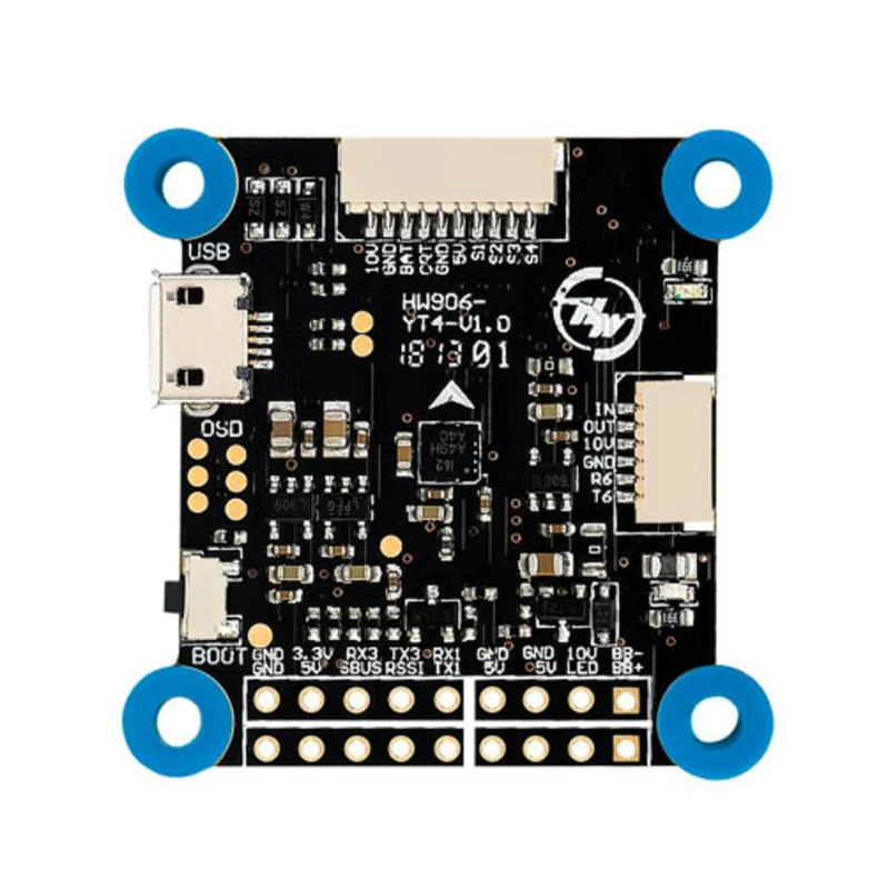 Контроллер полета Hobbywing XRotor Micro OMNIBUS F4 G2 OSD STM32F405 для радиоуправляемого дрона