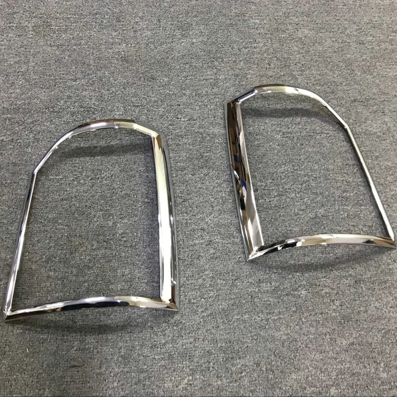 

for Volkswagen Transporter (T6) Caravelle 2017-2018 Exterior Accessories ABS Chrome Back Rear Light Lamp Cover Trim 2PCS