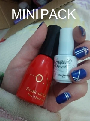 No.01-24 5 мл MINI Pack 2017 Фирменная Новинка GelPolish Soak Off UV Гель для ногтей База Top Coat