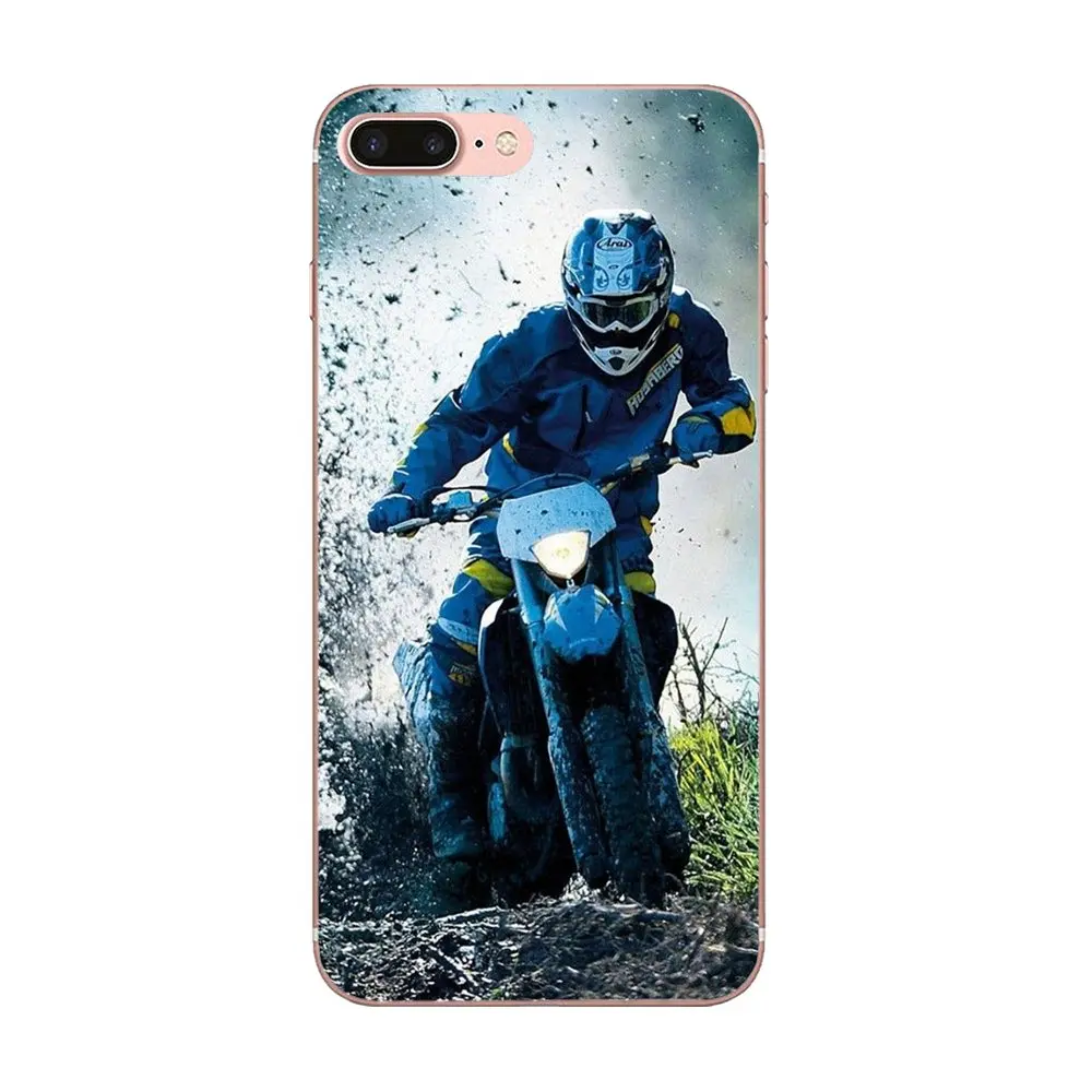Мягкий чехол для Apple iPhone 4 4S 5 5C 5S SE 6 6S 7 8 Plus X XS Max XR Motocross Camo|Чехлы-накладки| |