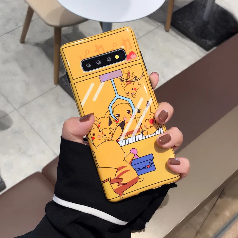 YHBB чехол S для samsung Galaxy S105G S8 S9 Plus, мягкий чехол с милым мультяшным принтом спрайт для samsung Note 10, 8, 9, озорная белка, чехол для телефона