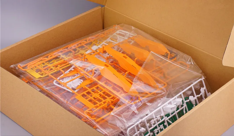 Hobby Star HS Gundam Модель HG 1/144 Harute Final Battle ver GN-011 преобразования - Цвет: Оранжевый