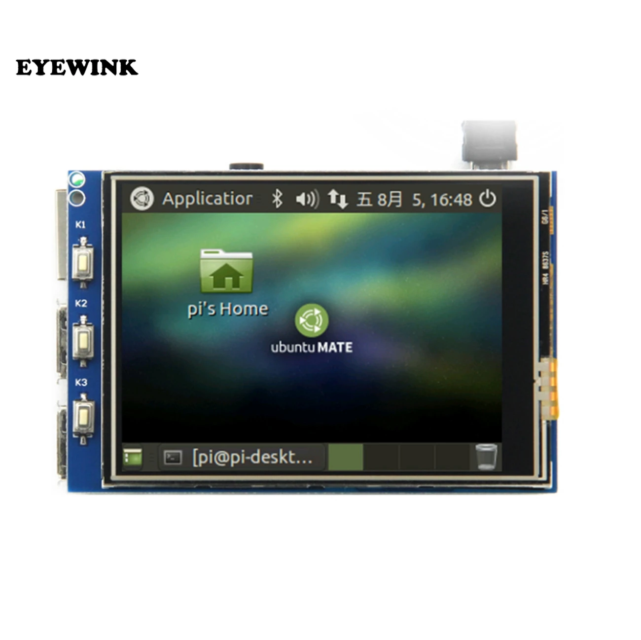 EYEWINK Бесплатная доставка! Модуль ЖК дисплея с сенсорным экраном для Raspberry Pi 3 B + 1