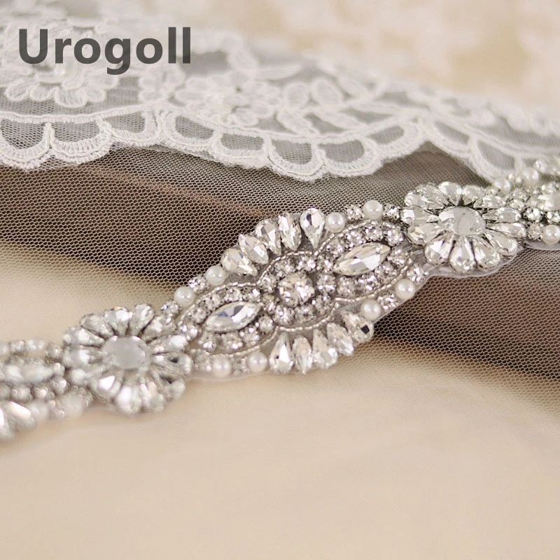 Благородные хрустальные стразы вечерние платья аксессуары свадебные пояса пояс