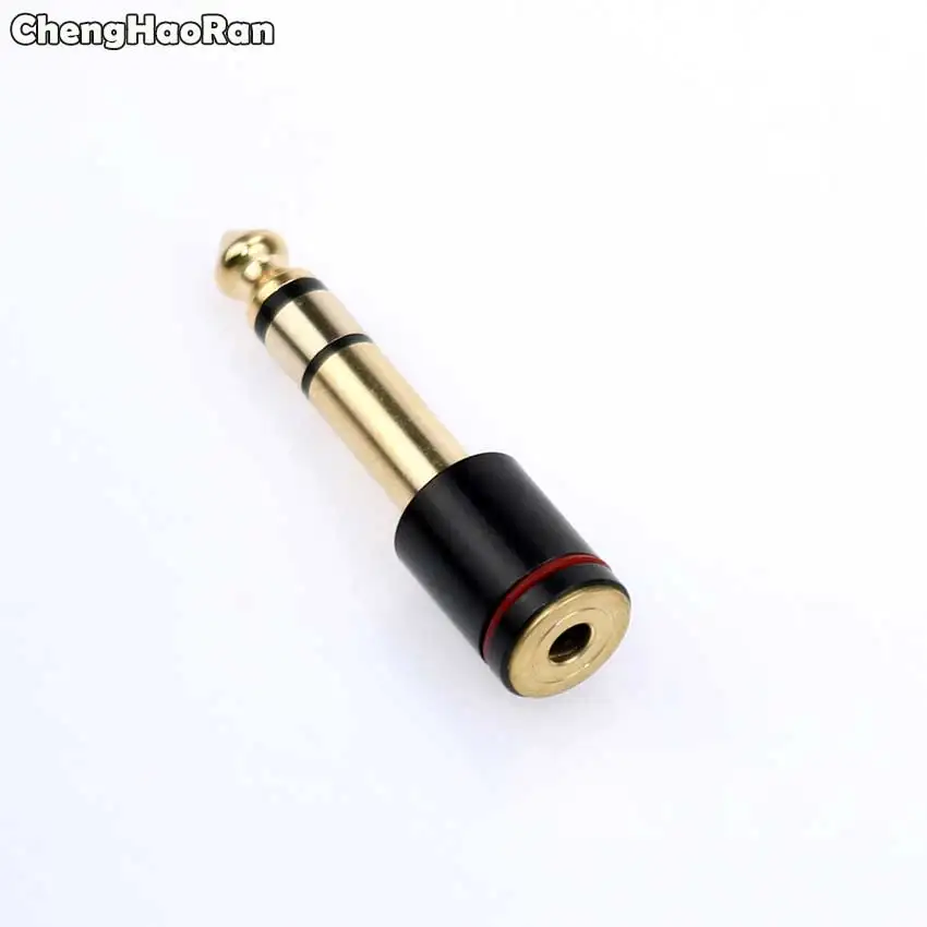 ChengHaoRan 6 35 мм 1/4 &quotштекер до 3 5 1/8&quot гнездовой аудио адаптер гнездо стерео для