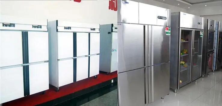 Коммерческая большая морозильная камера из нержавеющей стали|deep freezer|stainless steel