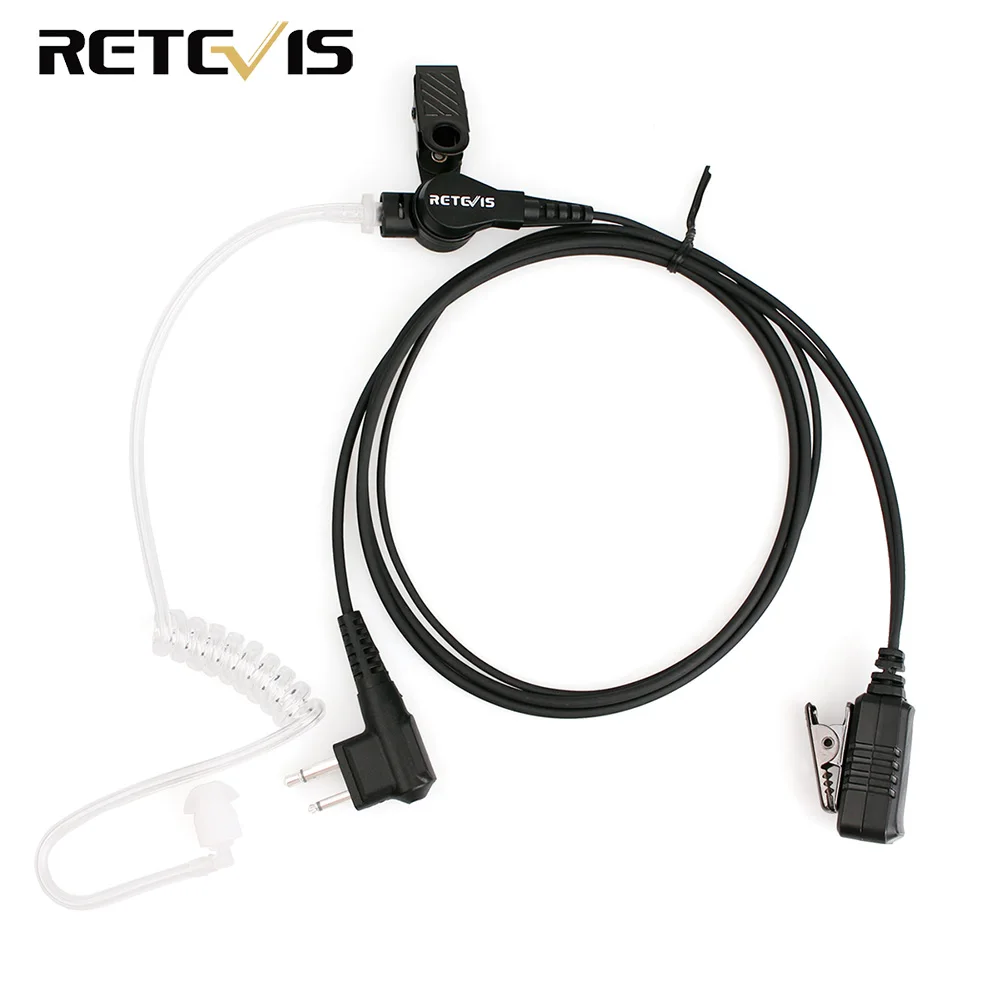 Retevis EA090M 2-проводная Воздушная трубка акустический динамик наблюдения для Motorola 2pin