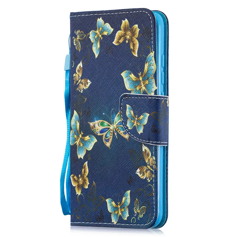 Huawei Y6 Case Leather Case on For Coque Huawei Y6 Cover for Huawei Y 6 Y6 Prime Case Fundas Wallet Cover - Цвет: N