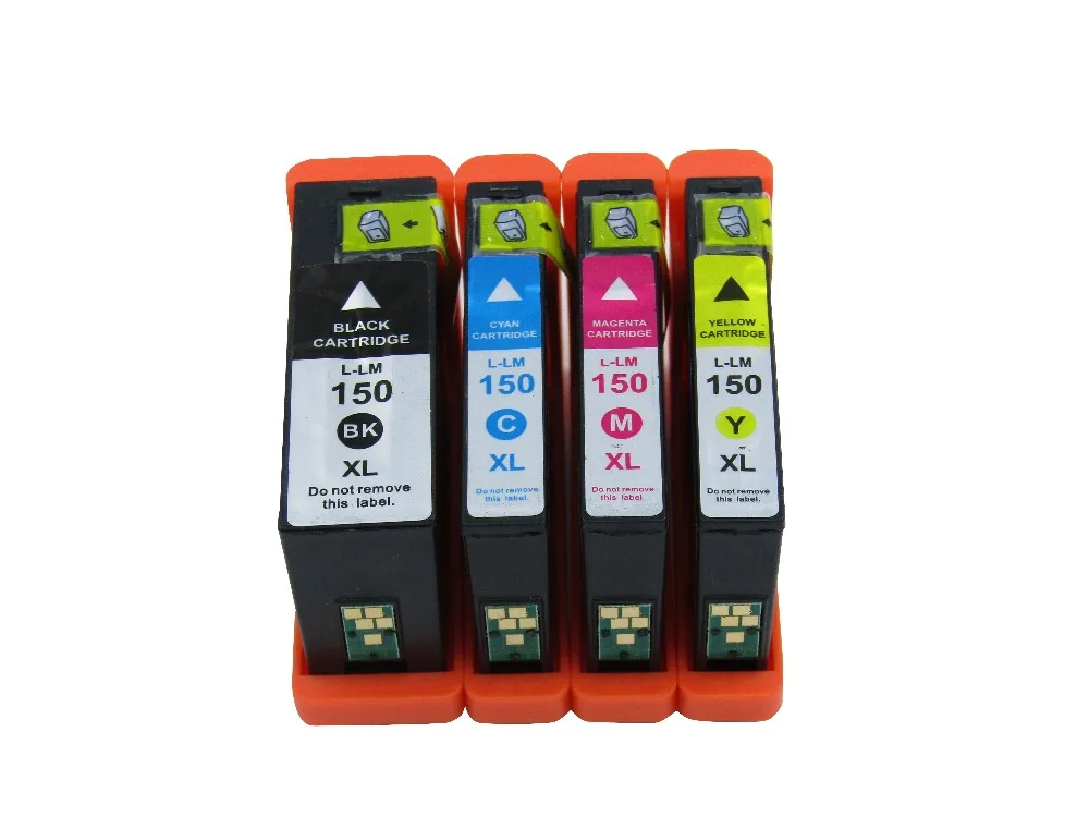 4 шт. картриджи для принтера lexmark 150xl S315/S415/S515/Pro715|ink cartridge|ink cartridges lexmarkcartridge for printer |