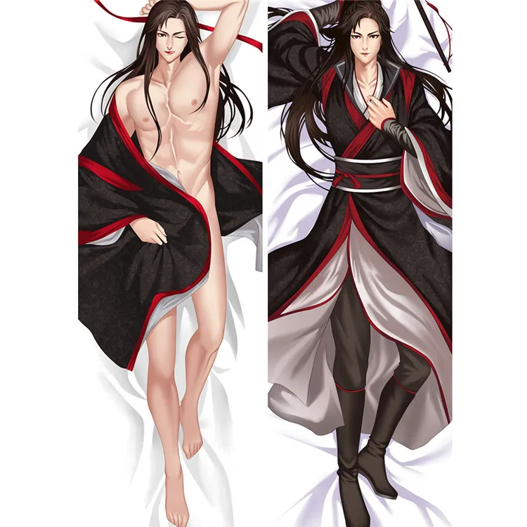 83057 Аниме Modaozushi аниме дакимакура чехол 180 см длинный человек персонаж обнимающий чехол для подушки - Цвет: 83057