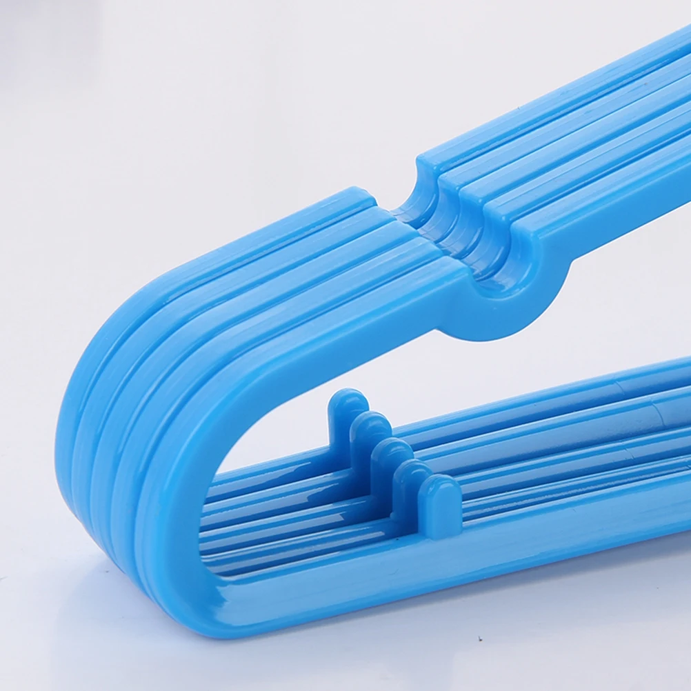 

10pcs Plastic Drying Rack Bow Hangers Household Sturdy Clothes Hangers Clothes Storage Drying Racks