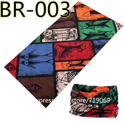BR001-037, новейшая модель, бесшовная бандана для рыбалки, пешего туризма, велоспорта, волшебный шарф, много солнцезащитных шарфов для женщин и мужчин, маска бандана