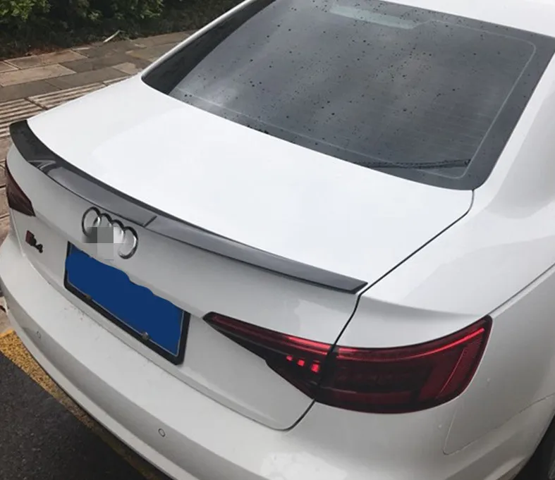 For NEW Audi A4L Spoiler M4 style ABS Plastic Unpainted Tail Wing Primer Color Rear 2017 2018 2019 | Автомобили и мотоциклы