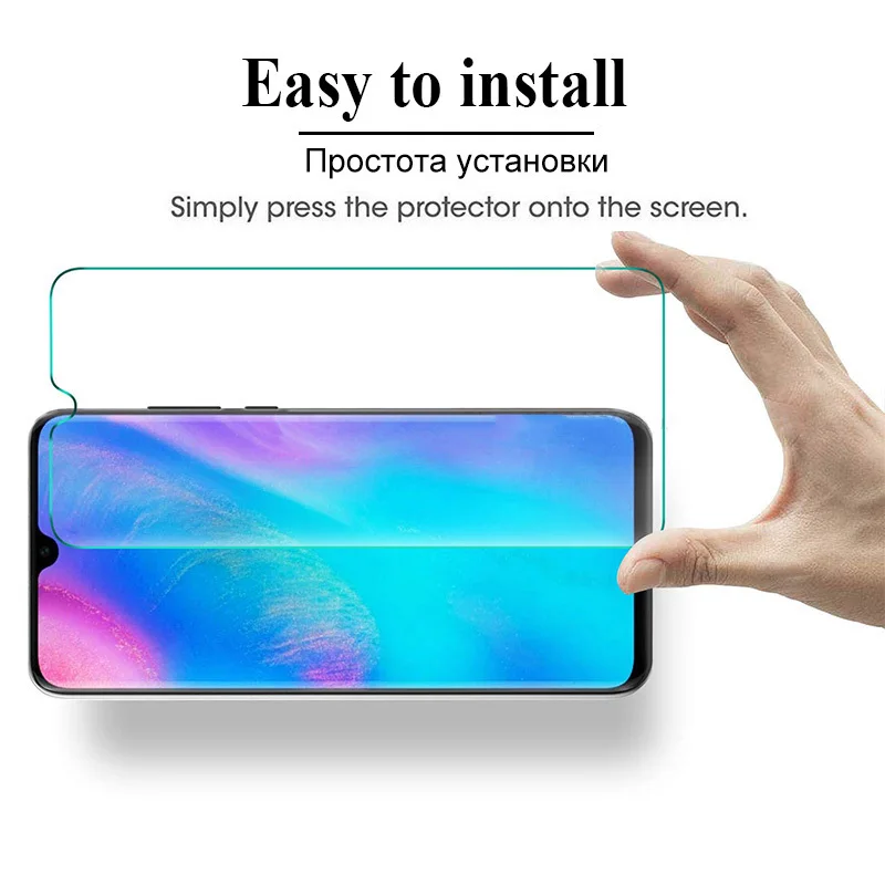 Закаленное стекло 9h для Huawei P20 Lite Pro защитное защита экрана защитная пленка huawei honor