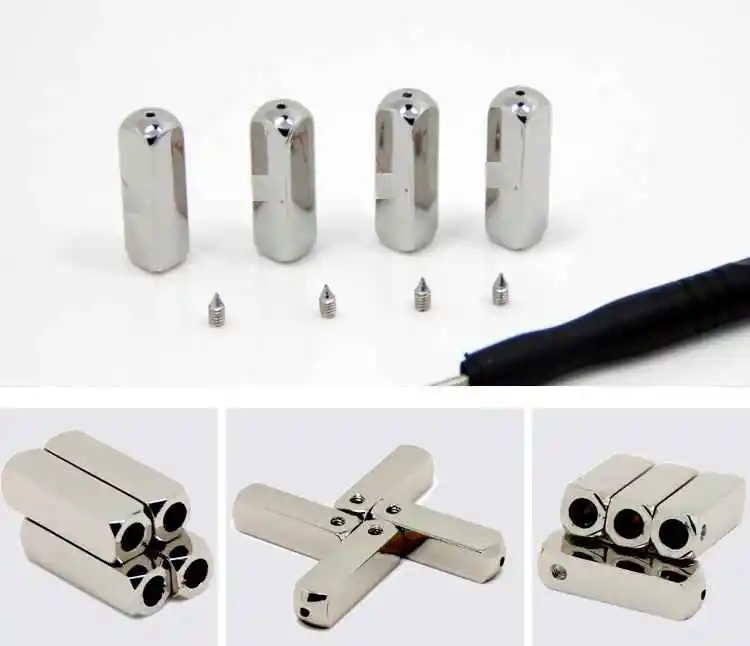 DIY золотые аглетные металлические аглеты на шнурках наконечники для от West White OW обувные кроссовки заменены хромированные серебряные шнурки головки 20 шт./компл