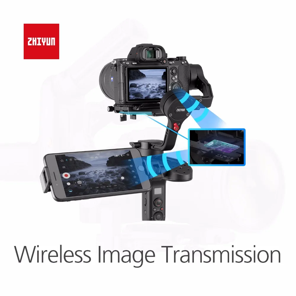 ZHIYUN Weebill LAB 3-осевой ручной карданный стабилизатор для беззеркальной камеры sony A7R3 A7S2 A7M3 A6300 A6500 Lumix GH5 PK Crane 3