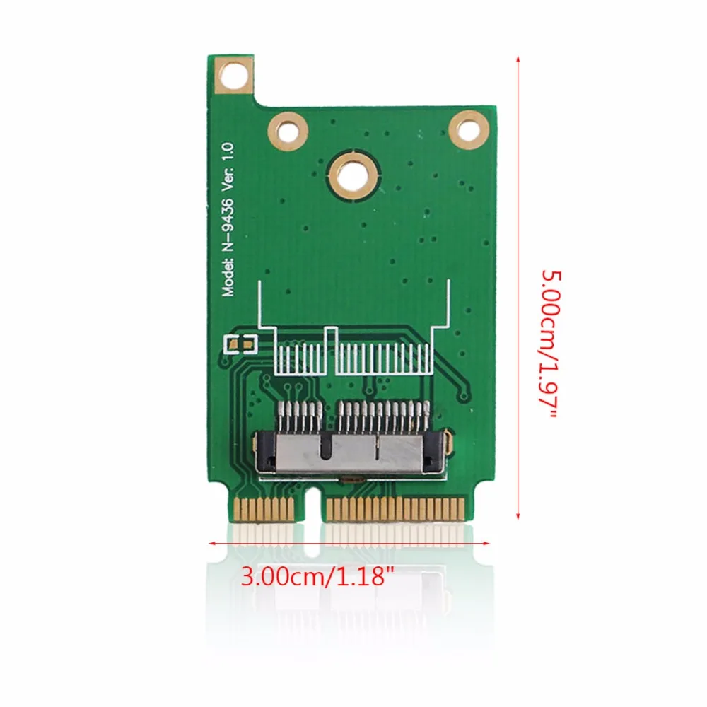 

Express Adapter Card PCI-E Mini PCI for Apple BCM94360CD BCM94331CM Tablet