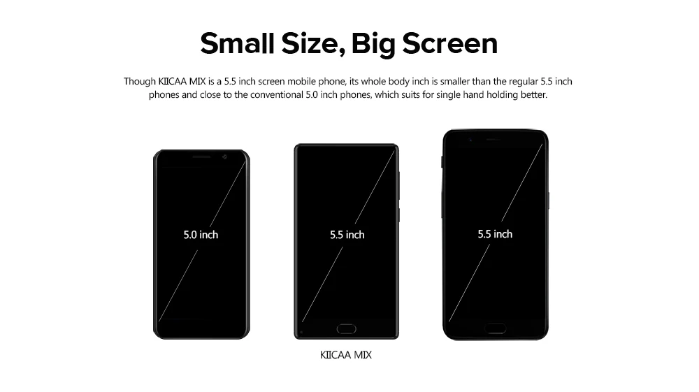 LEAGOO KIICAA MIX 4G мобильный телефон 5," полный экран Android 7,0 MTK6750T Core фронтальная камера отпечатков пальцев 3 ГБ 32 ГБ Двойная Задняя камера смартфон