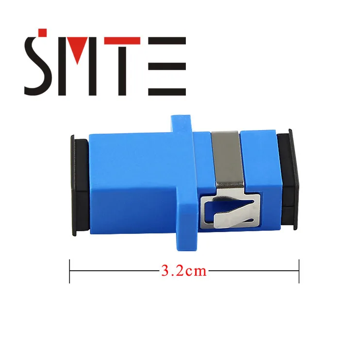 50 шт./лот SC/UPC Волоконно оптический адаптер одномодовый SC UPC разъем волоконный
