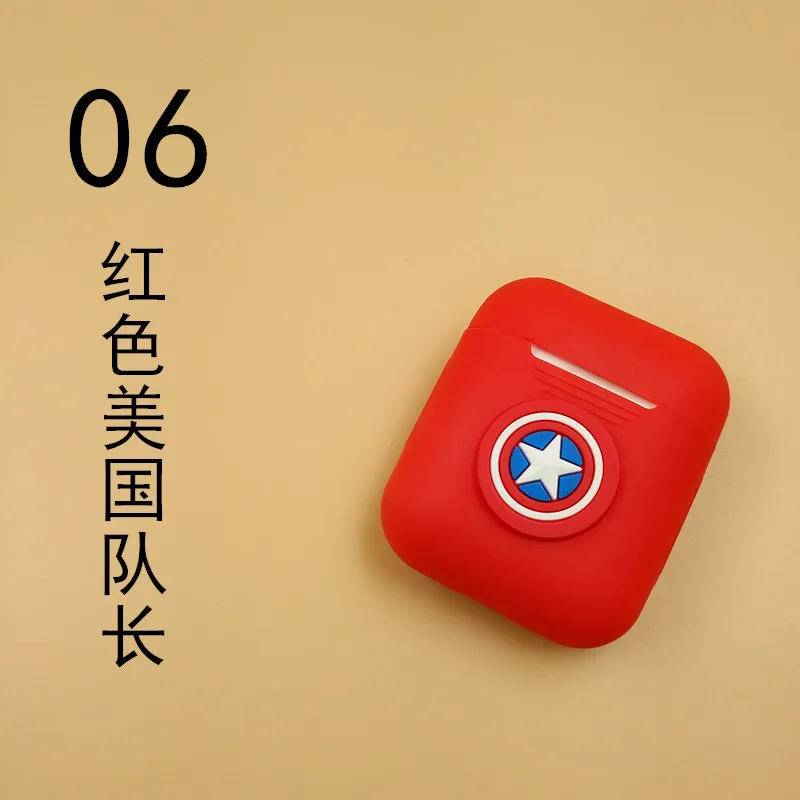 10 цветов силиконовый чехол для Apple Airpods противоударный чехол для гарнитура для Airpods чехол s ультра тонкий Air Pods защитный чехол