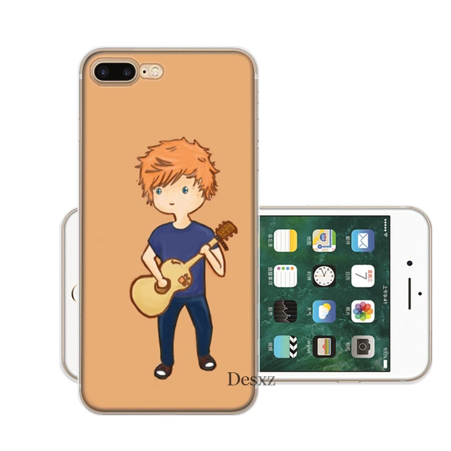 Чехол для мобильного телефона Desxz Ed Sheeran iPhone 11 Pro XS Max X XR 6S 6 78 Plus 5 5S SE |