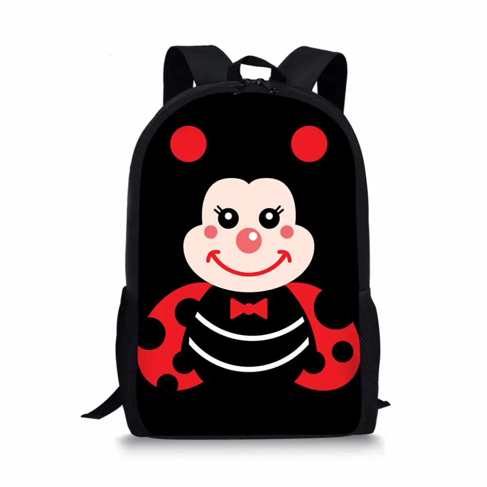 WHEREISART портфель Божья коровка школьные рюкзаки для девочек 2019 Мультфильм Детский