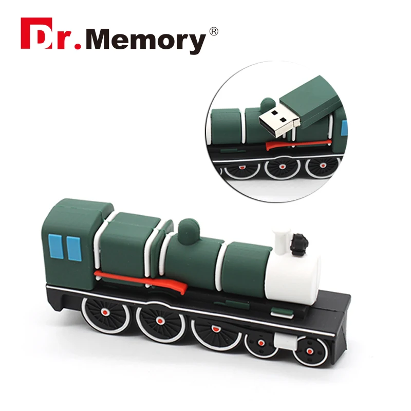 Новый классный мультяшный USB флэш накопитель мини модель поезда 4 ГБ 8 16 32