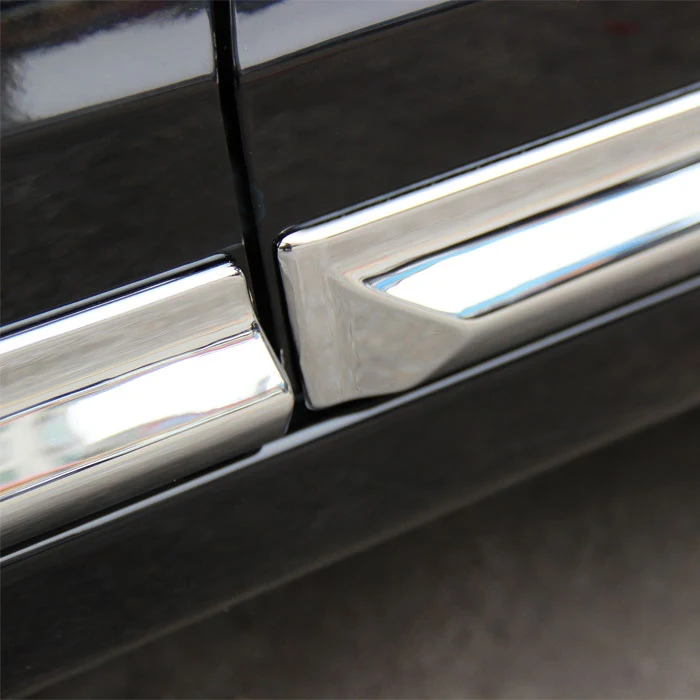 4 шт. ABS для Honda Accord 2008-2012 Средства ухода за кожей отделкой дверь столкновений полоса стикер