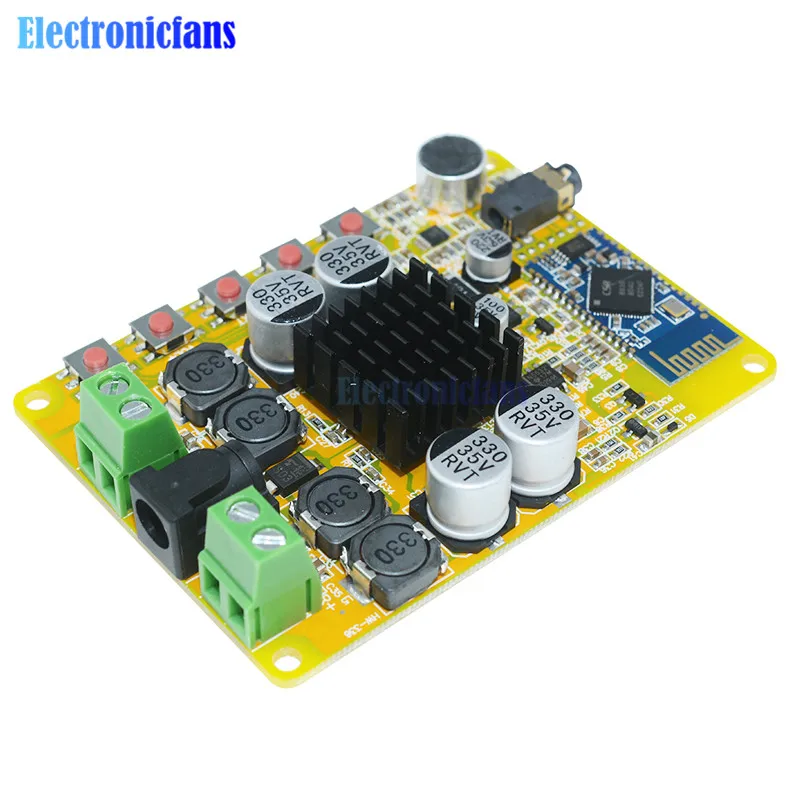 TDA7492 2x50 Вт беспроводной Bluetooth 4 0 стерео усилитель платы модуля двухканальный с
