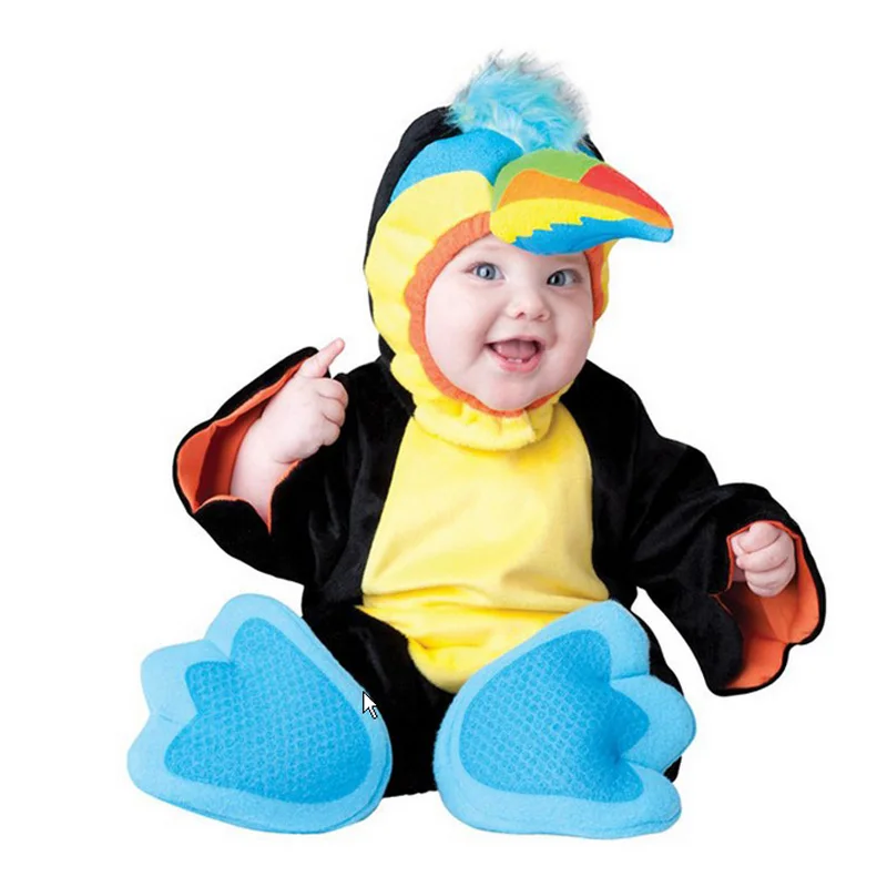 Вечерние костюмы на Хэллоуин Детский плюшевый костюм животного для