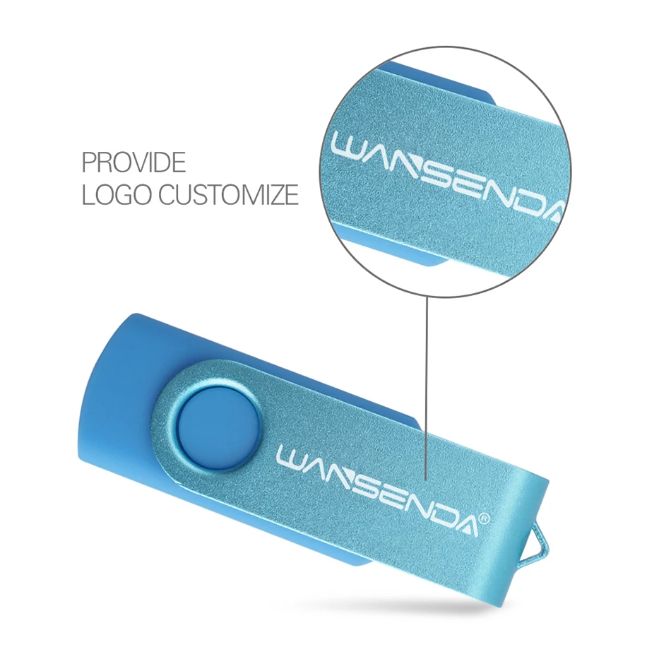 Wansenda USB флеш накопитель 256 ГБ 128 Гб 64 32 16 8 4 поворотный дизайн ручка хорошее