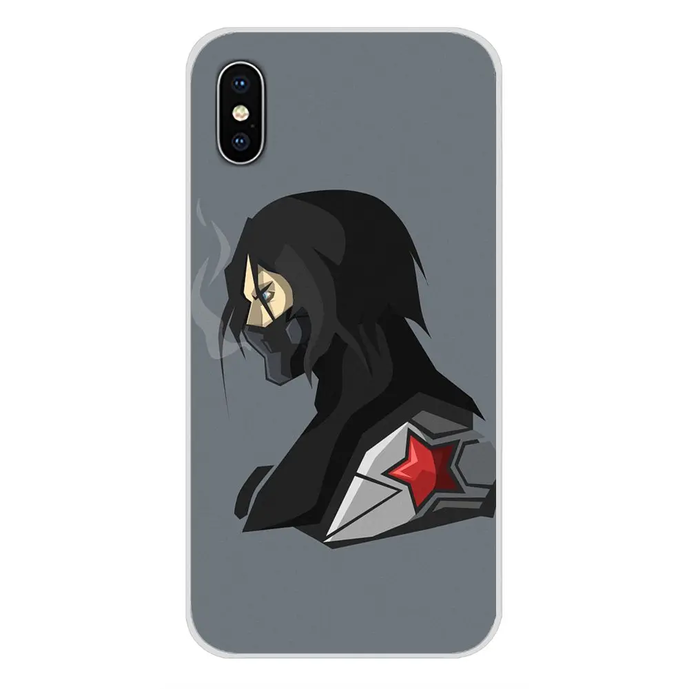 Чехол для телефона Marvel the winter solider bucky barnes с дизайном Samsung A10 A30 A40 A50 A60 A70 Galaxy S2 Note 2 3
