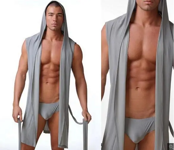 Детский халат с капюшоном Для мужчин нижнее белье для мальчиков из шелка мягкие