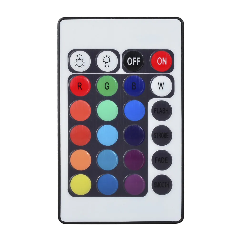 Контроллер RGB для светодиодных лент SMD 3528 5050 RGB|24key ir remote controller|led rgb controllerrgb controller |
