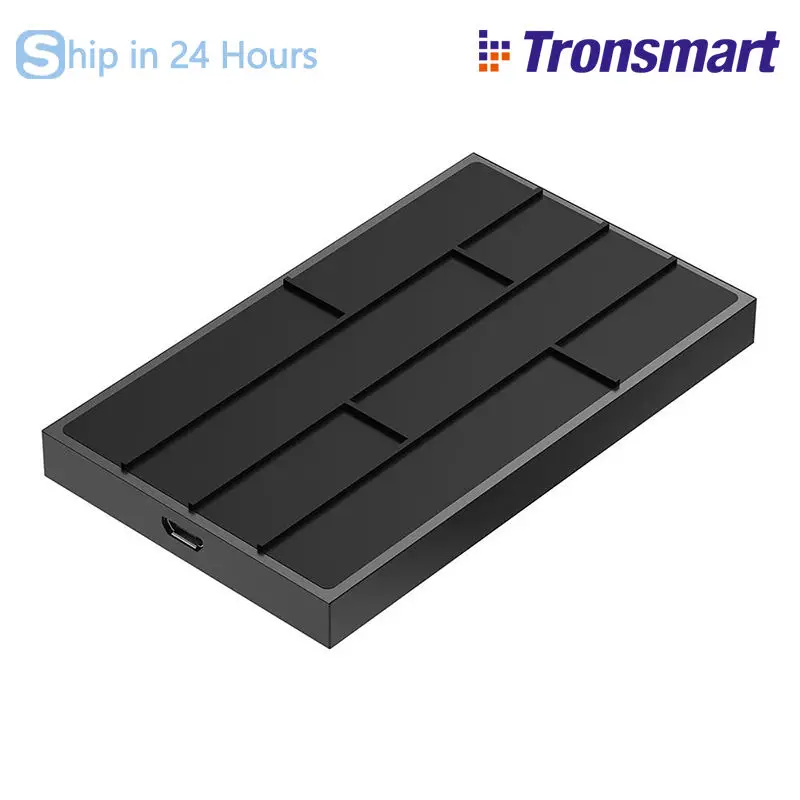 Tronsmart Chocolate WQ10 for Qualcomm Quick Charge 2.0 QI Wireless Charger Micro USB Phone Charger for Samsung Galaxy S6 S7 Edge