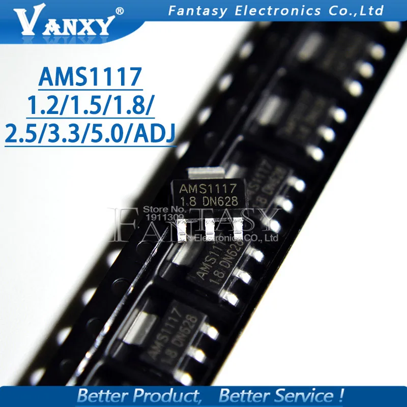 20 шт. AMS1117 3.3V в комплекте для детей с возрастом от 1 года до 4 10 лет AMS1117.