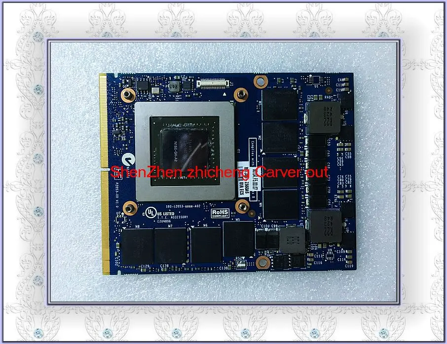 Для ноутбука DELL M17X R5 M18X R3 W9RVN 0W9RVN GTX880M GTX 880M N15E-GX-A2 DDR5 8 Гб видеокарта | Компьютеры и