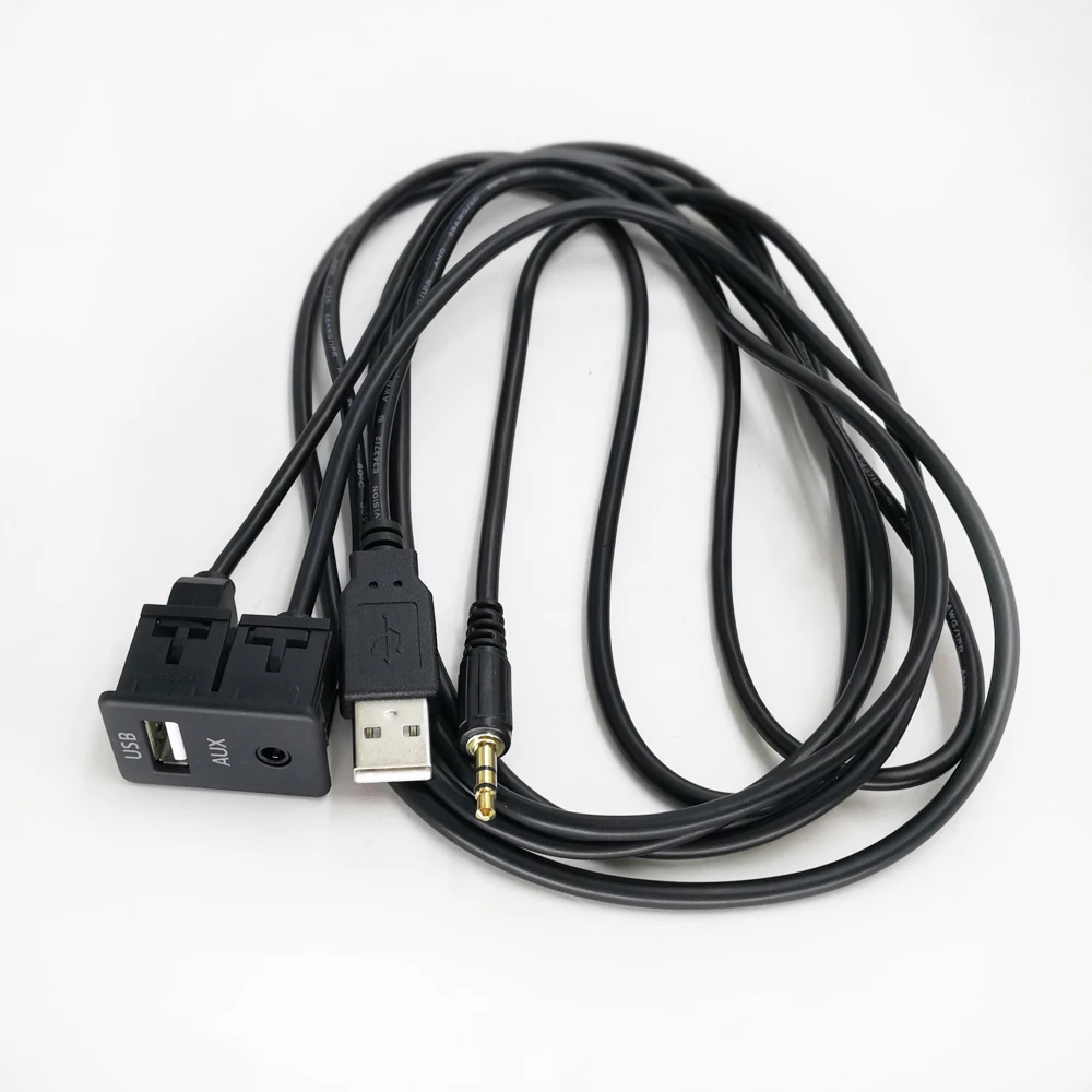Biurlink Автомобильная лодка с двумя USB портами/3 5 мм вспомогательная панель|car cigarette